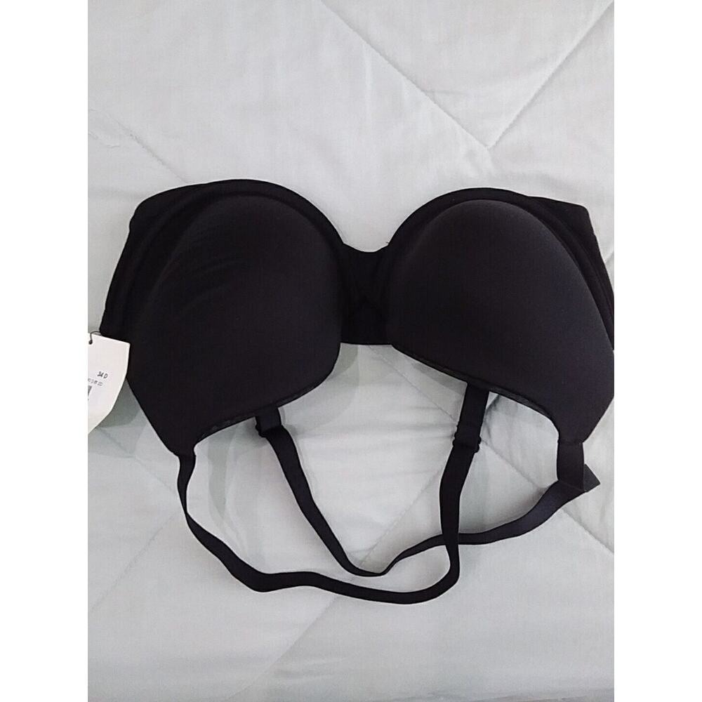 Calvin Klein Womens Bra Sz 34D QP15000 Lightly Padded Back Clasp